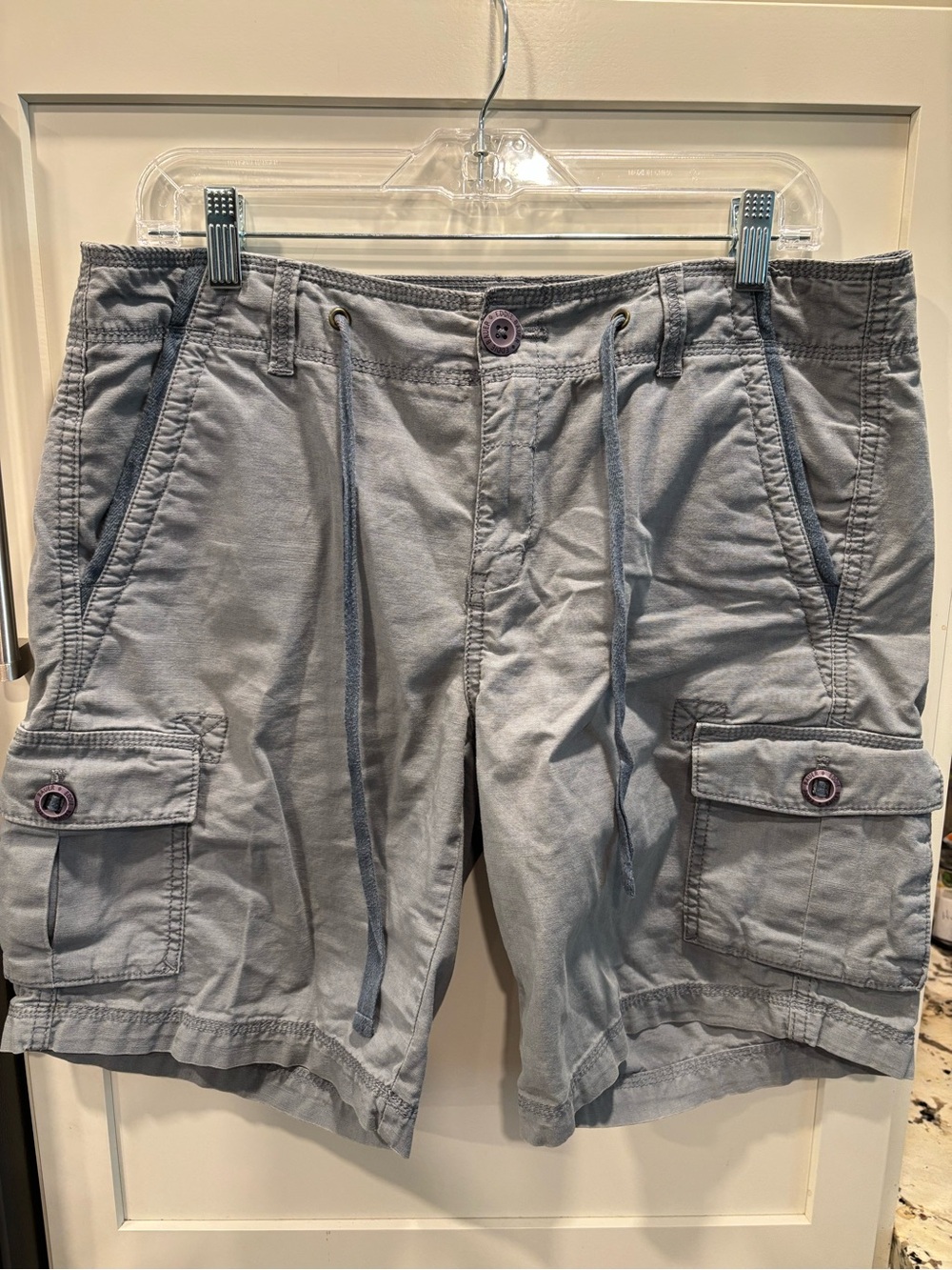 Eddie Bauer Olive Cargo Shorts